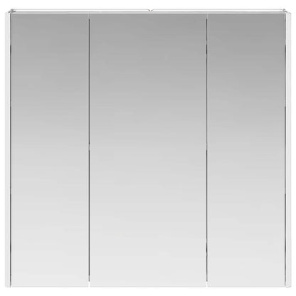 Mobiletto per specchio da bagno con lo scaffale Grigio Sonoma