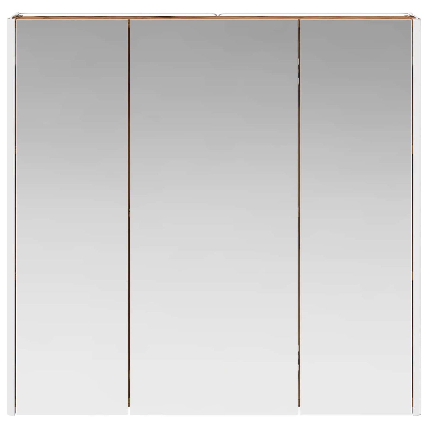 Mobiletto per specchio da bagno con lo scaffale Legno vecchio | homemem39