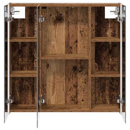 Mobiletto per specchio da bagno con lo scaffale Legno vecchio | homemem39