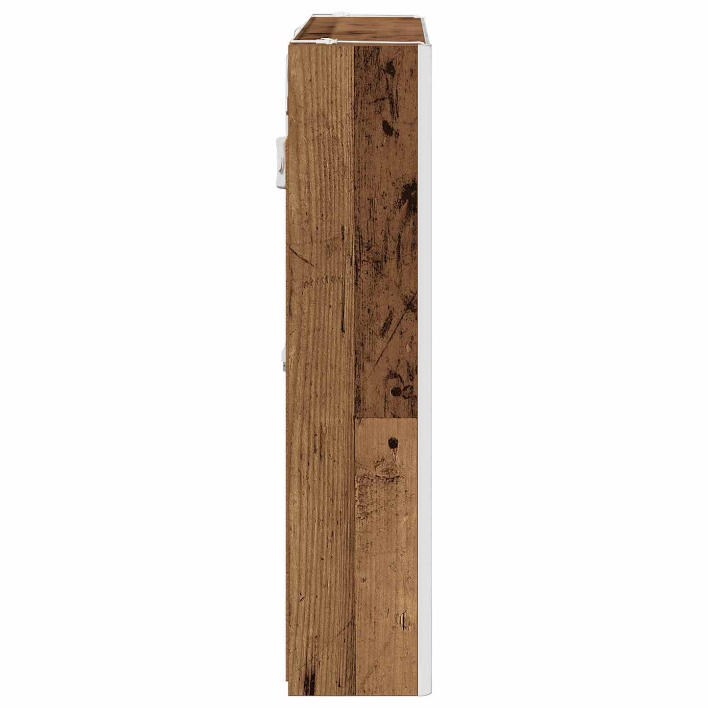 Mobiletto per specchio da bagno con lo scaffale Legno vecchio | homemem39