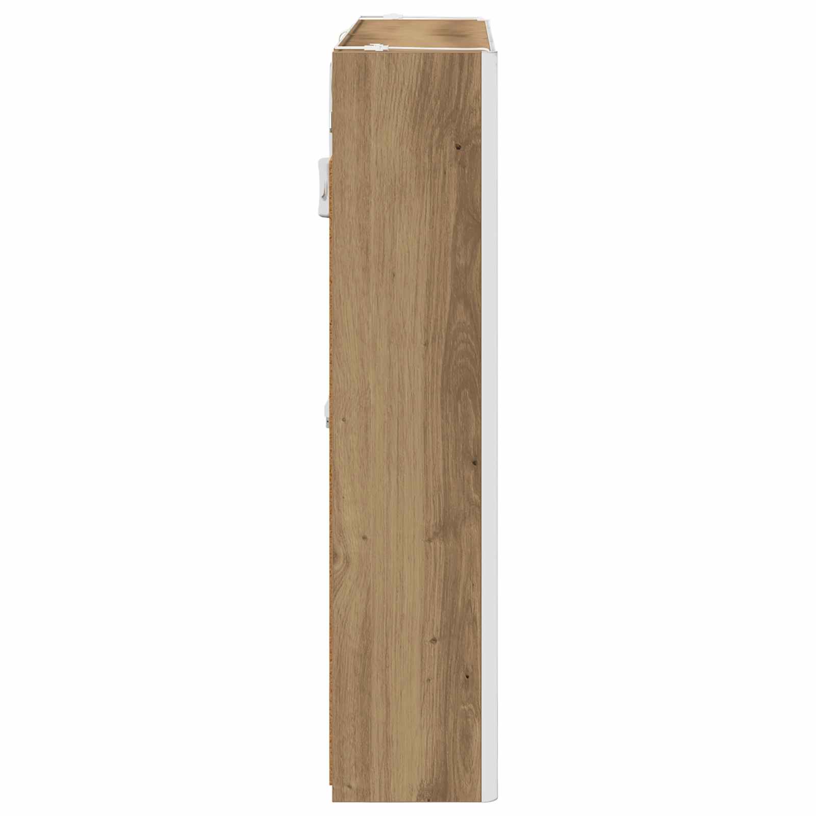 Mobiletto per specchio da bagno con porta Rovere Artigianale | homemem39