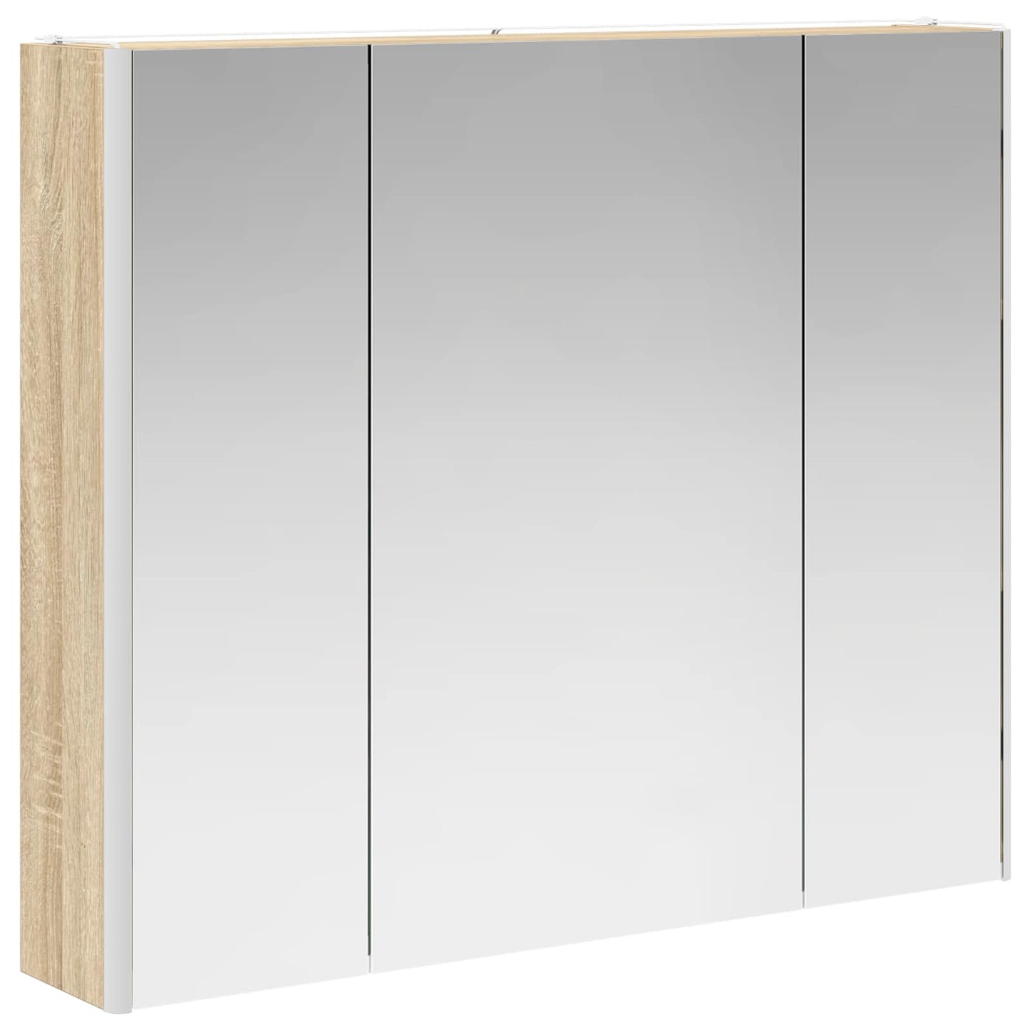 Mobiletto per specchio da bagno Rovere Sonoma