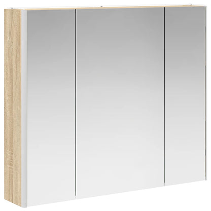 Mobiletto per specchio da bagno Rovere Sonoma
