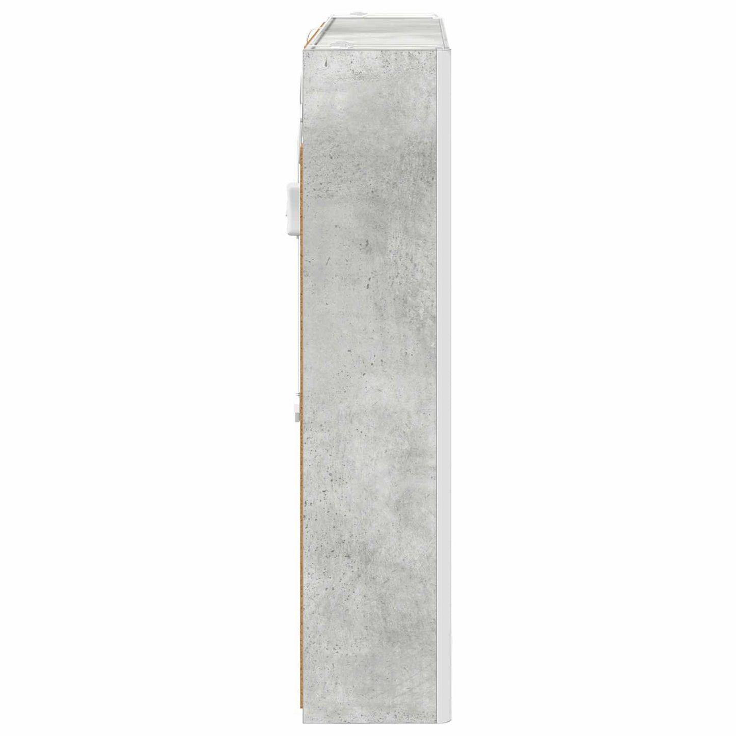 Mobiletto per specchio da bagno Grigio cemento | homemem39