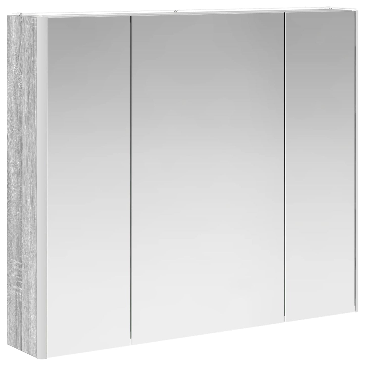 Mobiletto per specchio da bagno Grigio Sonoma | homemem39