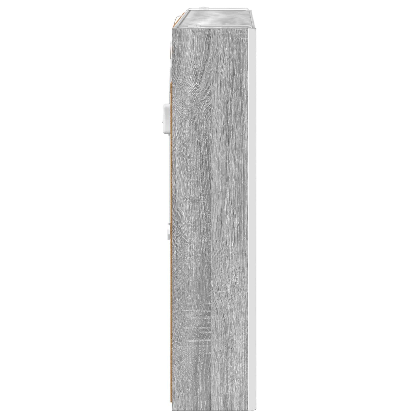 Mobiletto per specchio da bagno Grigio Sonoma | homemem39