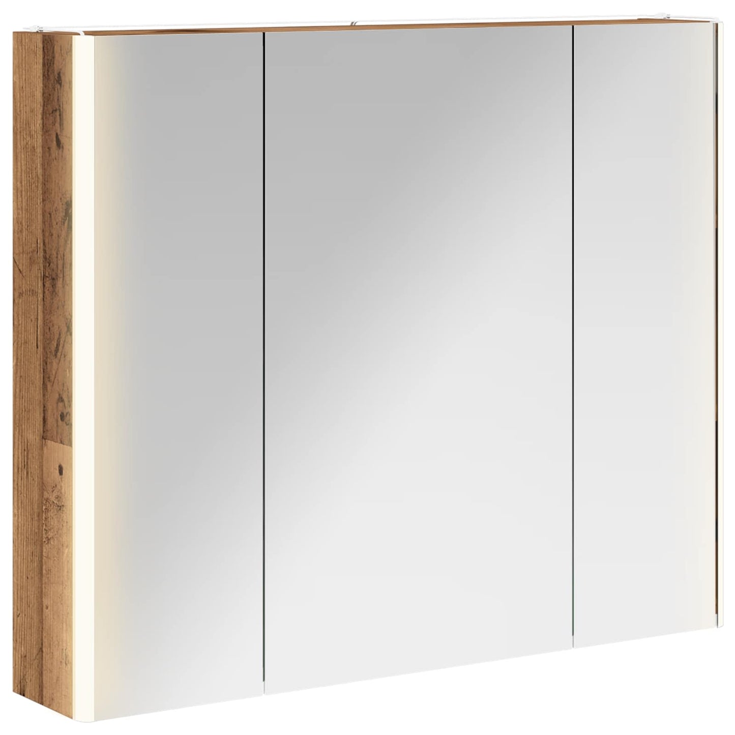Mobiletto per specchio da bagno Legno vecchio