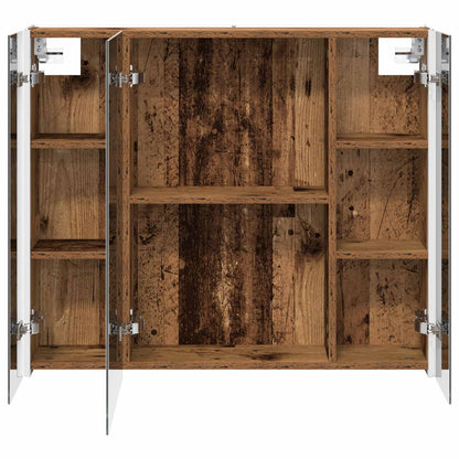 Mobiletto per specchio da bagno Legno vecchio