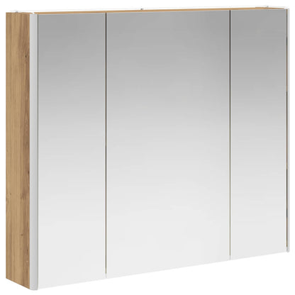 Mobiletto per specchio da bagno Rovere Artigianale