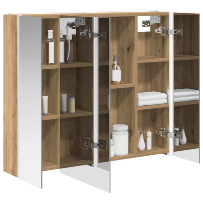 Mobiletto per specchio da bagno Rovere Artigianale