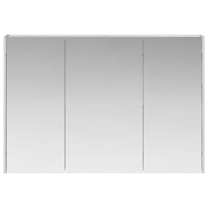 Mobiletto per specchio da bagno Grigio Sonoma | homemem39