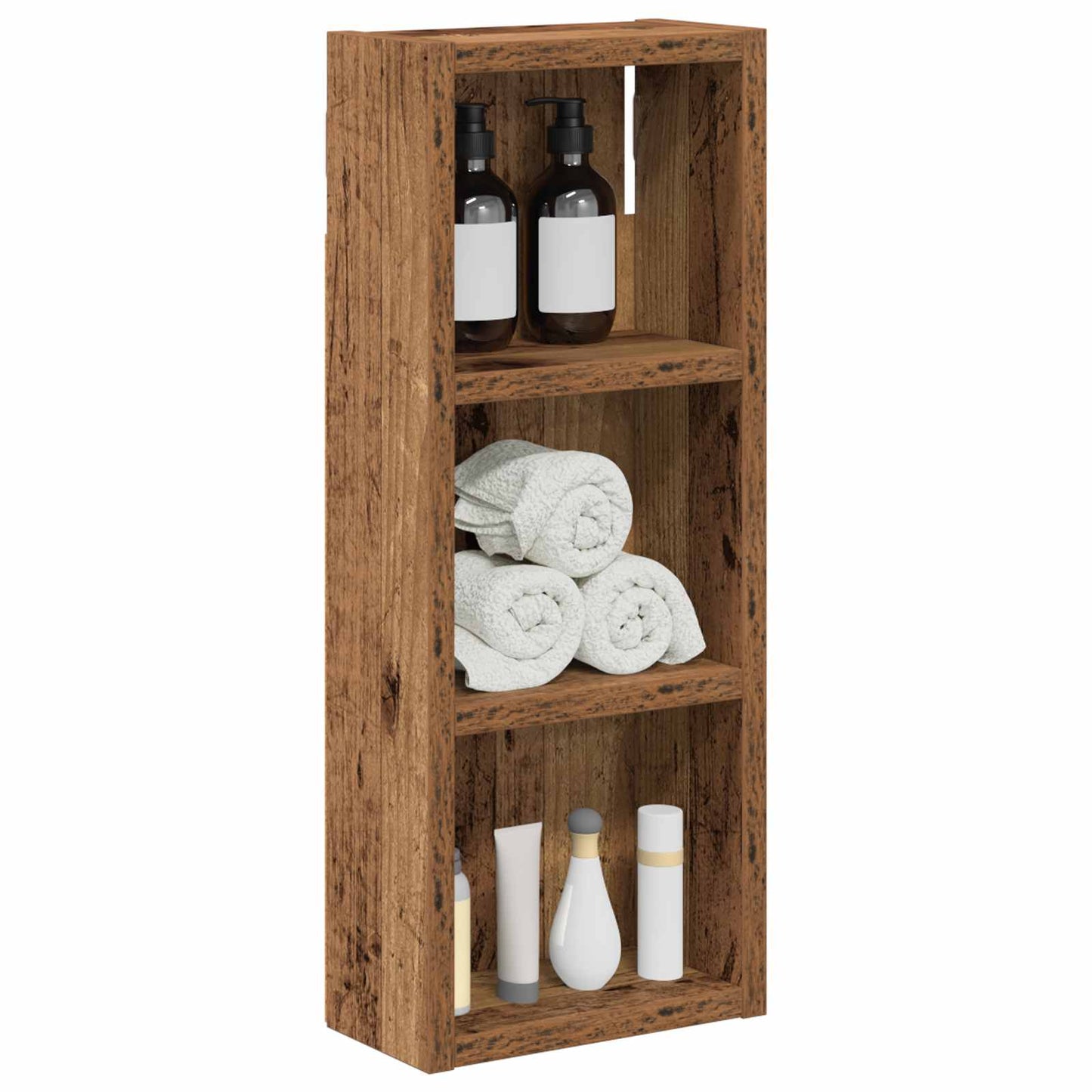 Armadio da bagno a muro Legno vecchio 20 x 10 x 50 cm