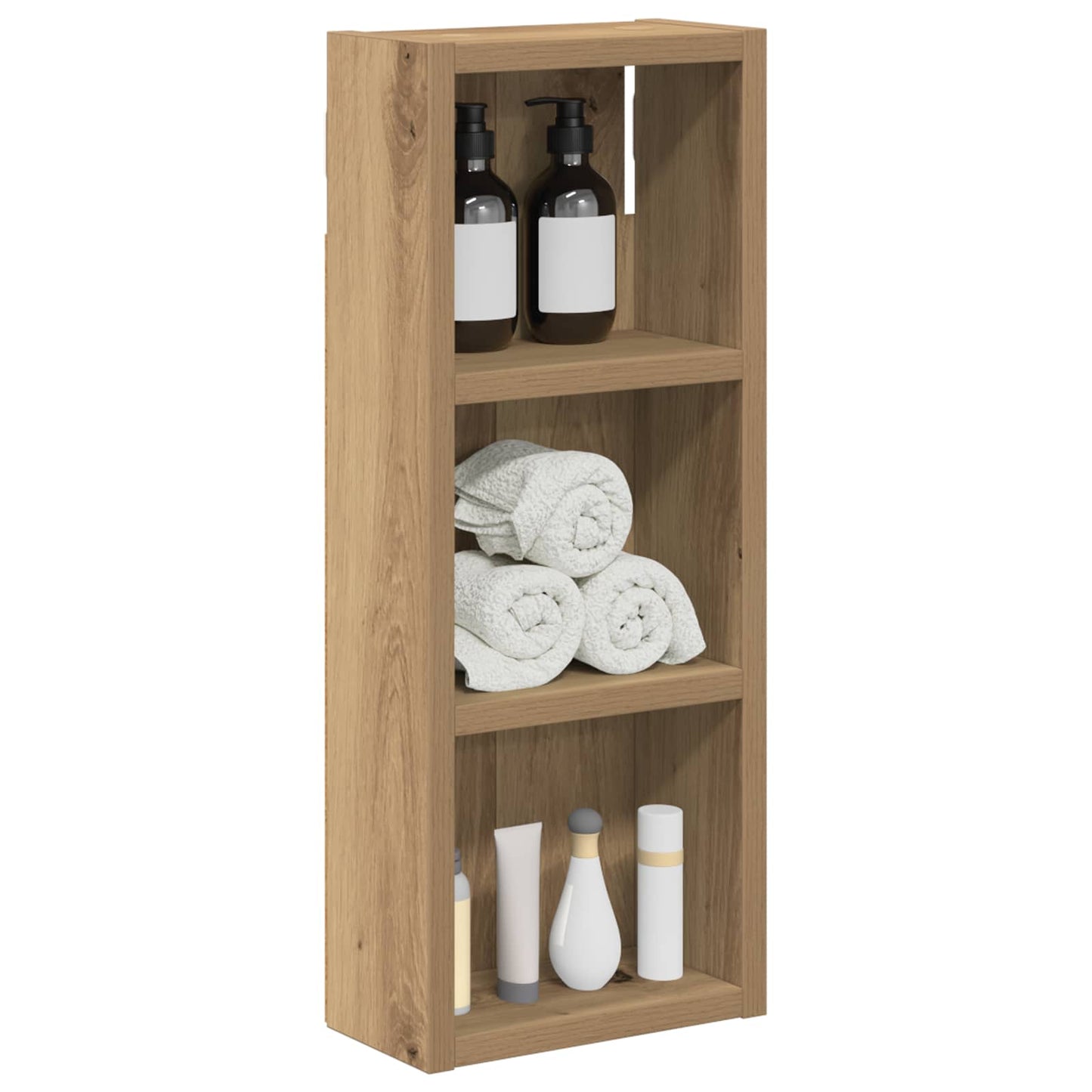 Armadio da bagno a muro Rovere Artigianale 20 x 10 x 50 cm | homemem39