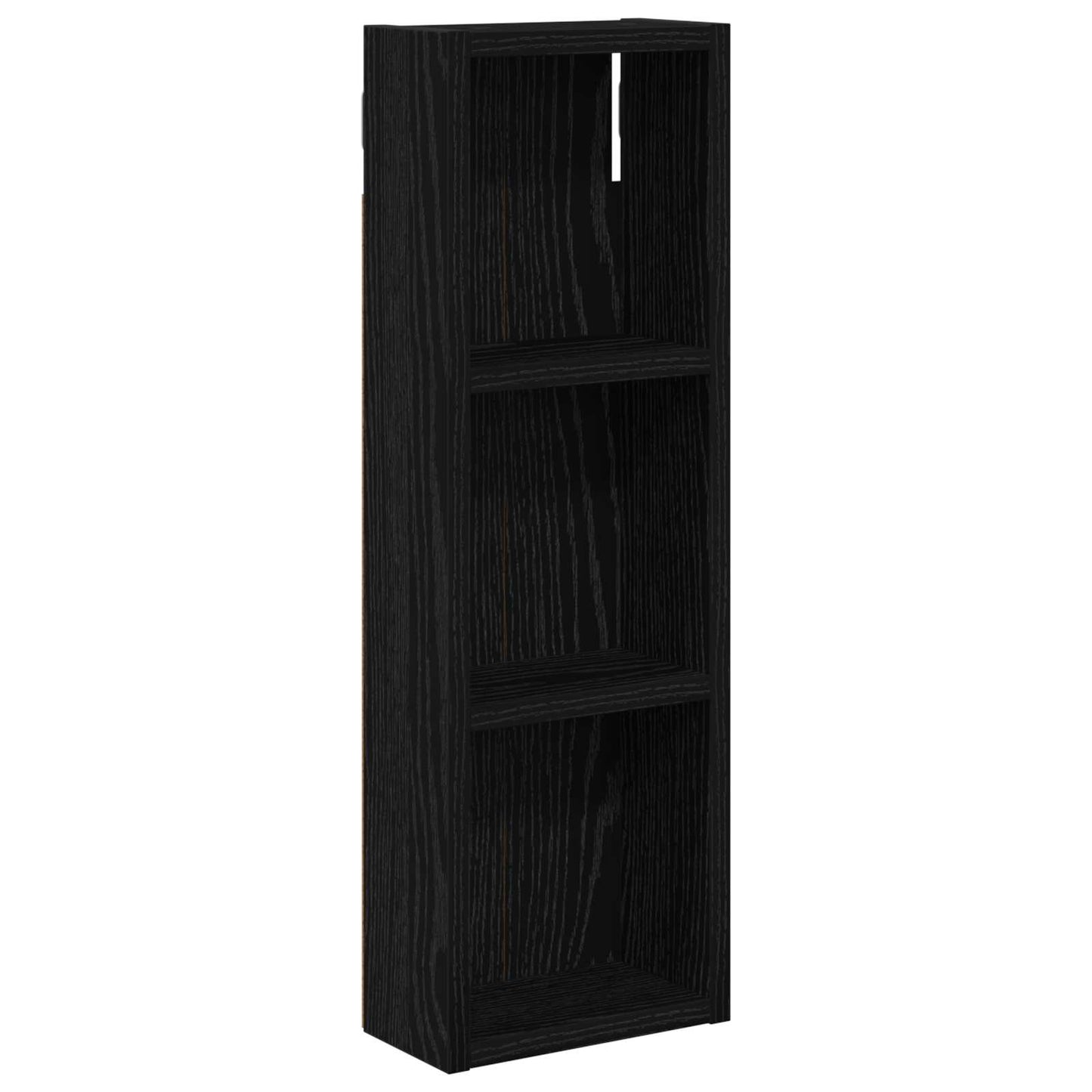 Armadio da bagno a muro Rovere Nero 20 x 10 x 60,5 cm | homemem39