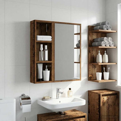 Armadio da bagno a muro Legno vecchio 20 x 10 x 60,5 cm