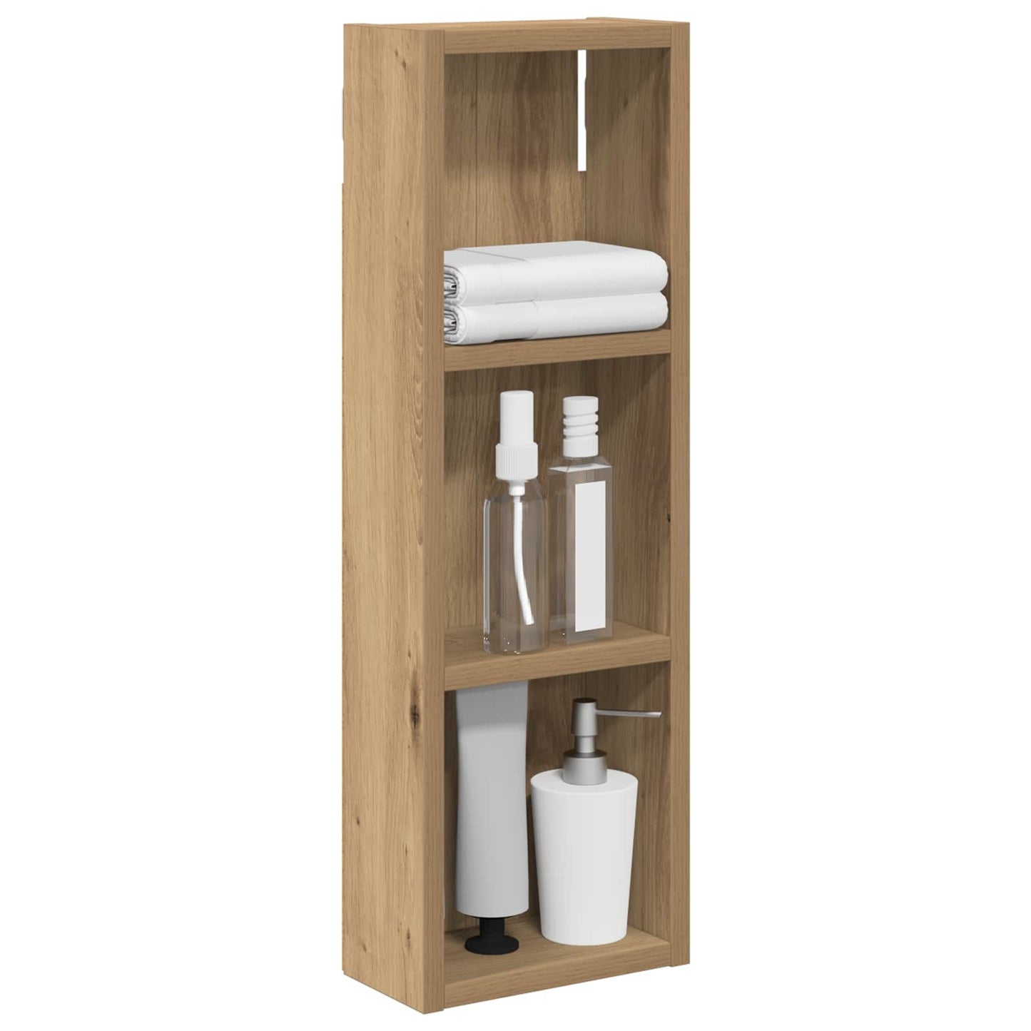 Armadio da bagno a muro Rovere Artigianale 20 x 10 x 60,5 cm | homemem39