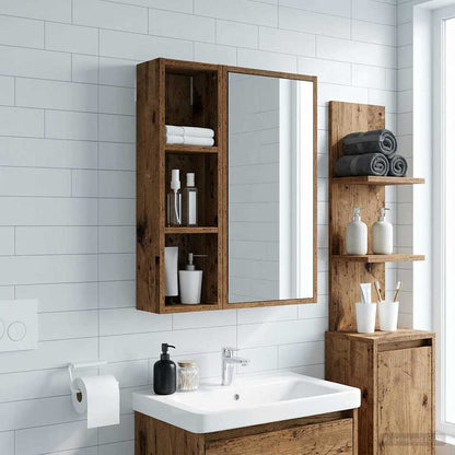 Armadio da bagno a muro Legno vecchio 20 x 14 x 70 cm | homemem39