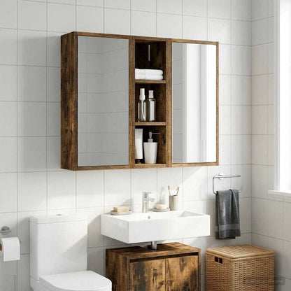 Armadio da bagno a muro Quercia Affumicata 20 x 16 x 62,5 cm | homemem39