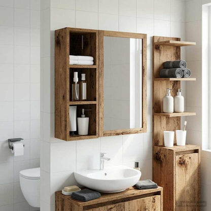 Armadio da bagno a muro Legno vecchio 20 x 16 x 62,5 cm