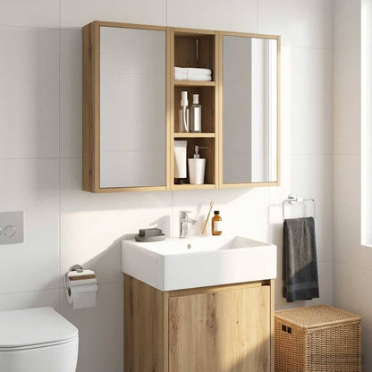 Armadio da bagno a muro Rovere Artigianale 20 x 16 x 62,5 cm