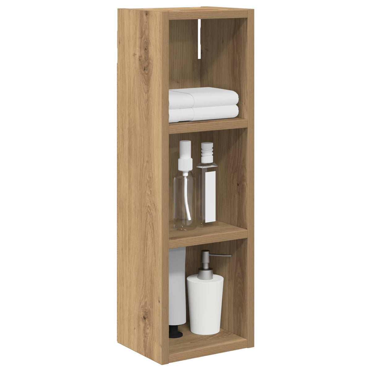 Armadio da bagno a muro Rovere Artigianale 20 x 16 x 62,5 cm