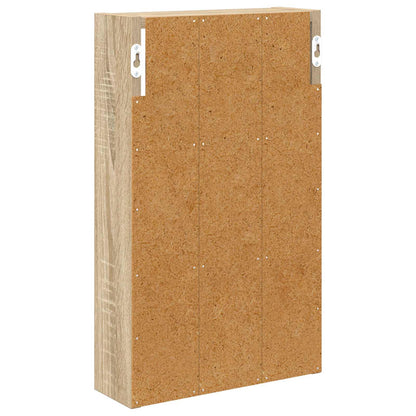 Armadio da bagno a muro Rovere Sonoma 30 x 10 x 50 cm | homemem39
