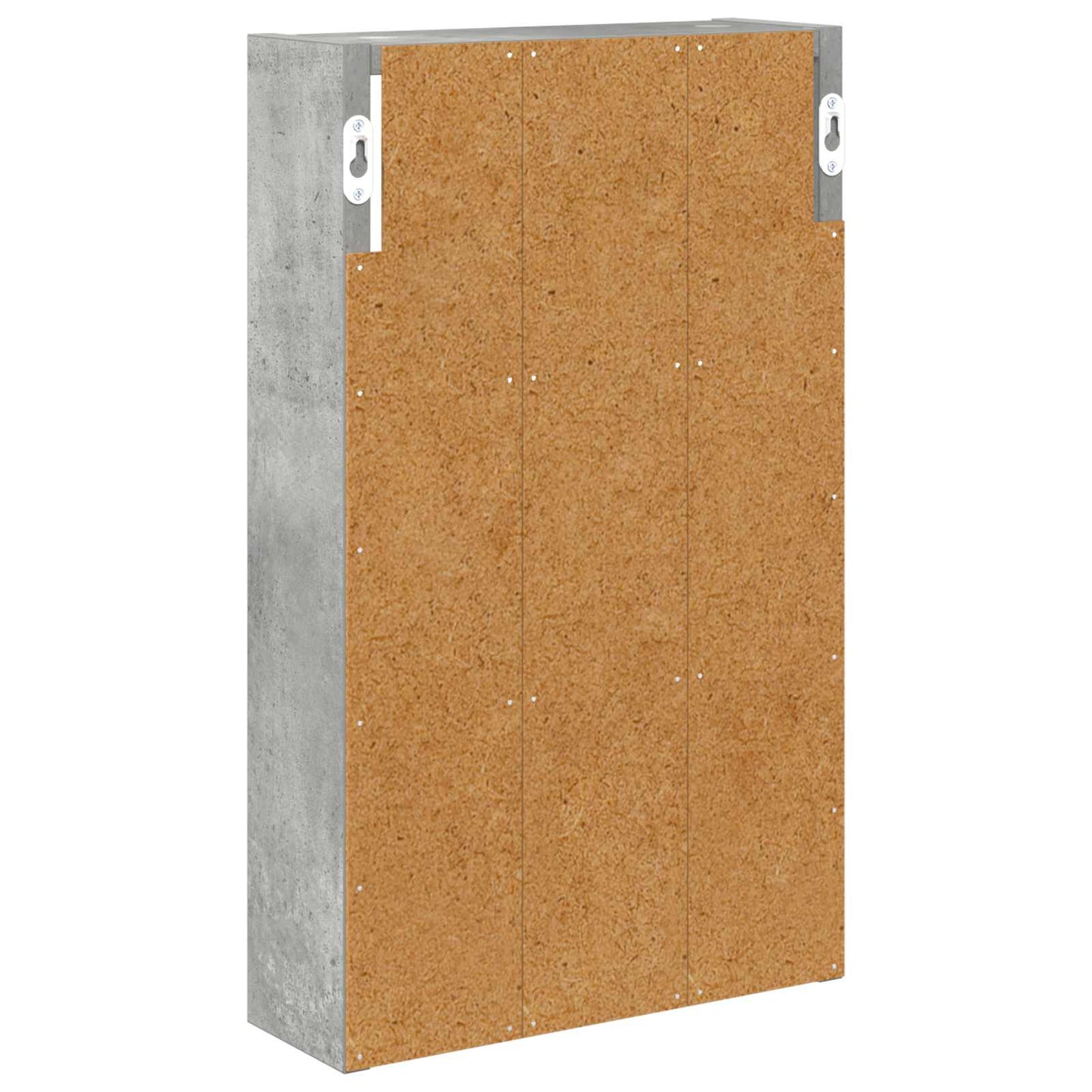 Armadio da bagno a muro Grigio Cemento 30 x 10 x 50 cm