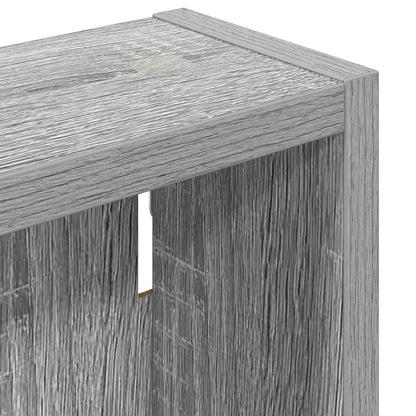 Armadio da bagno a muro Sonoma grigia 30 x 10 x 50 cm | homemem39