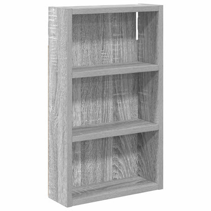Armadio da bagno a muro Sonoma grigia 30 x 10 x 50 cm