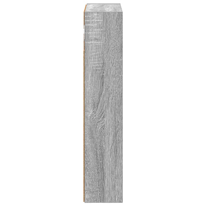 Armadio da bagno a muro Sonoma grigia 30 x 10 x 50 cm | homemem39