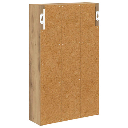 Armadio da bagno a muro Rovere Artigianale 30 x 10 x 50 cm