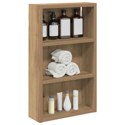 Armadio da bagno a muro Rovere Artigianale 30 x 10 x 50 cm