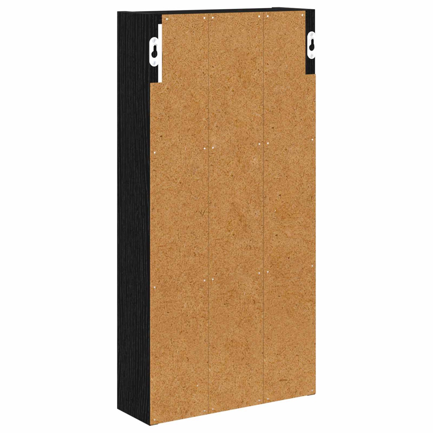Armadio da bagno a muro Rovere Nero 30 x 10 x 60,5 cm