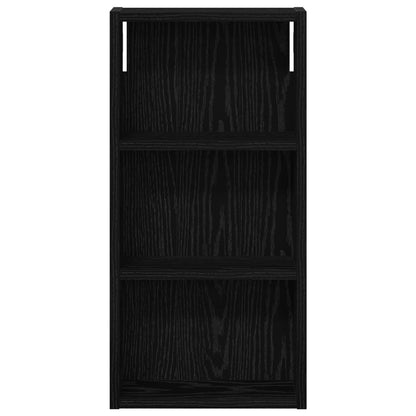 Armadio da bagno a muro Rovere Nero 30 x 10 x 60,5 cm | homemem39