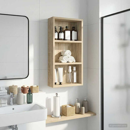Armadio da bagno a muro Rovere Sonoma 30 x 10 x 60,5 cm | homemem39