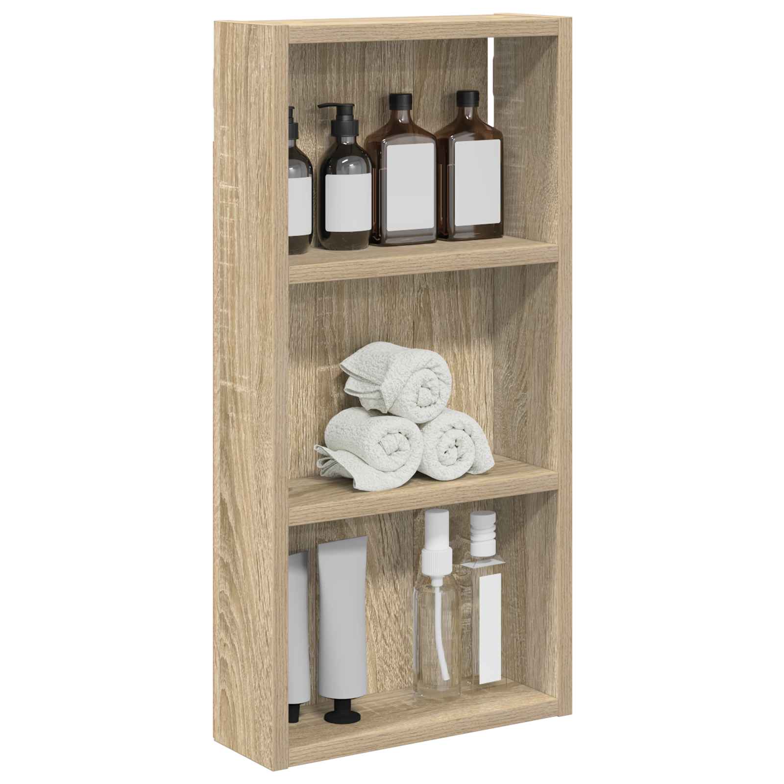 Armadio da bagno a muro Rovere Sonoma 30 x 10 x 60,5 cm | homemem39