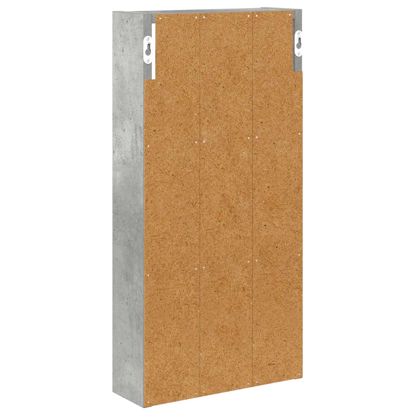 Armadio da bagno a muro Grigio Cemento 30 x 10 x 60,5 cm
