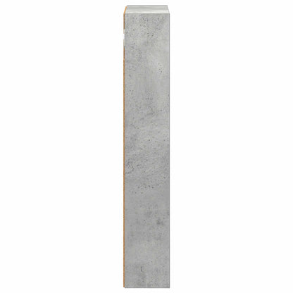 Armadio da bagno a muro Grigio Cemento 30 x 10 x 60,5 cm
