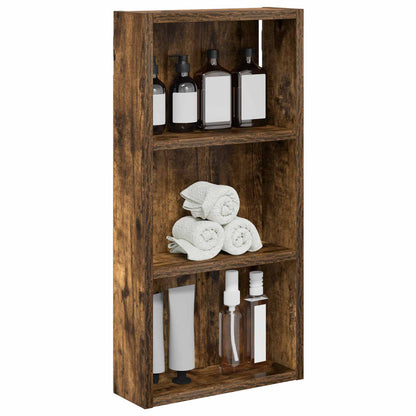 Armadio da bagno a muro Quercia Affumicata 30 x 10 x 60,5 cm | homemem39
