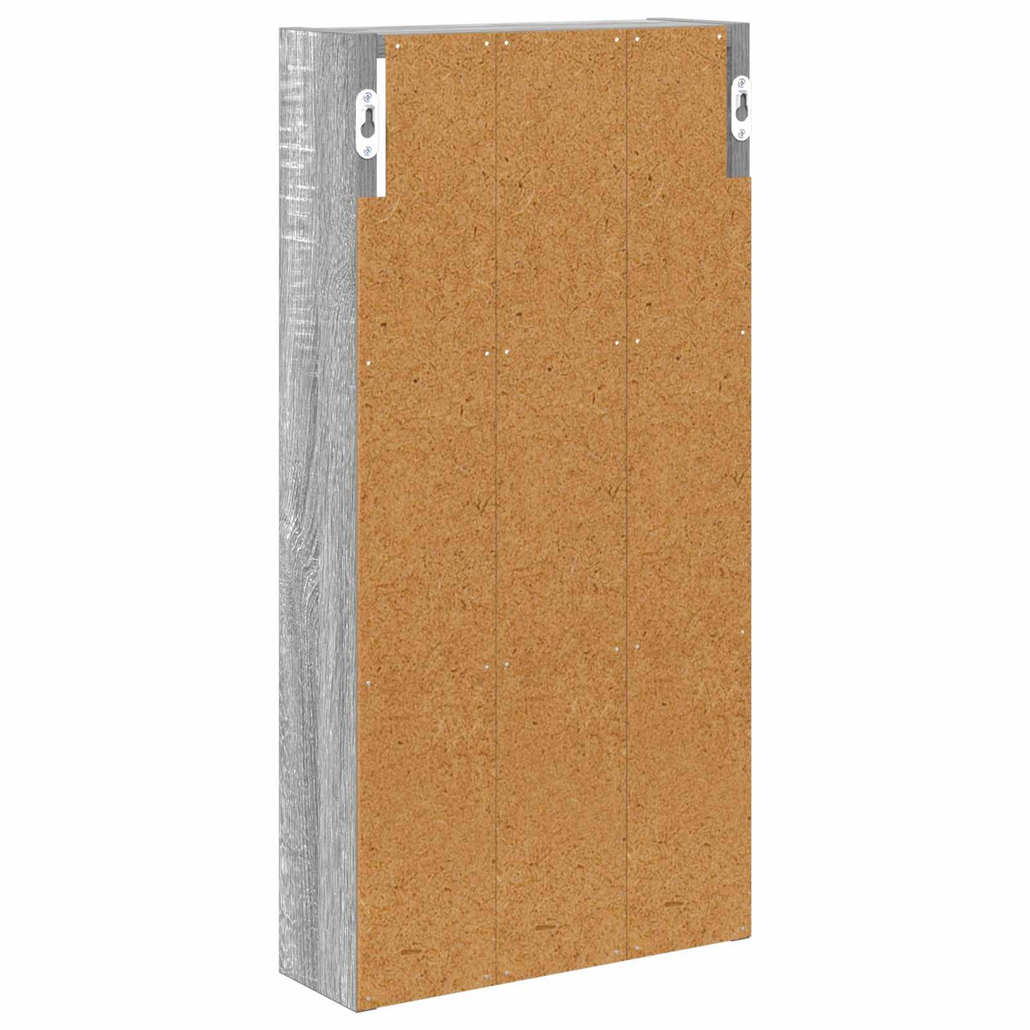 Armadio da bagno a muro Sonoma grigia 30 x 10 x 60,5 cm