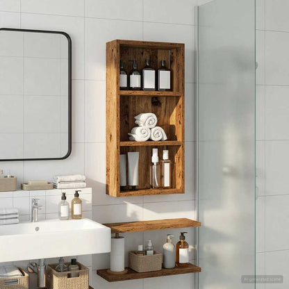 Armadio da bagno a muro Legno vecchio 30 x 10 x 60,5 cm