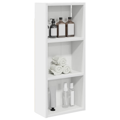 Armadio da bagno a muro con lo scaffale Bianco 30 x 14 x 70 cm