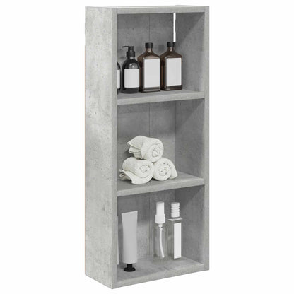 Armadio da bagno a muro Grigio Cemento 30 x 14 x 70 cm