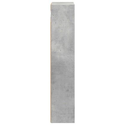 Armadio da bagno a muro Grigio Cemento 30 x 14 x 70 cm