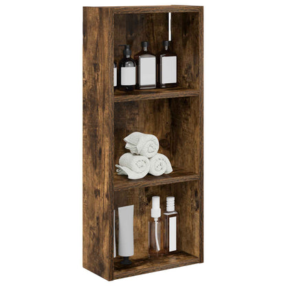 Armadio da bagno a muro Quercia Affumicata 30 x 14 x 70 cm
