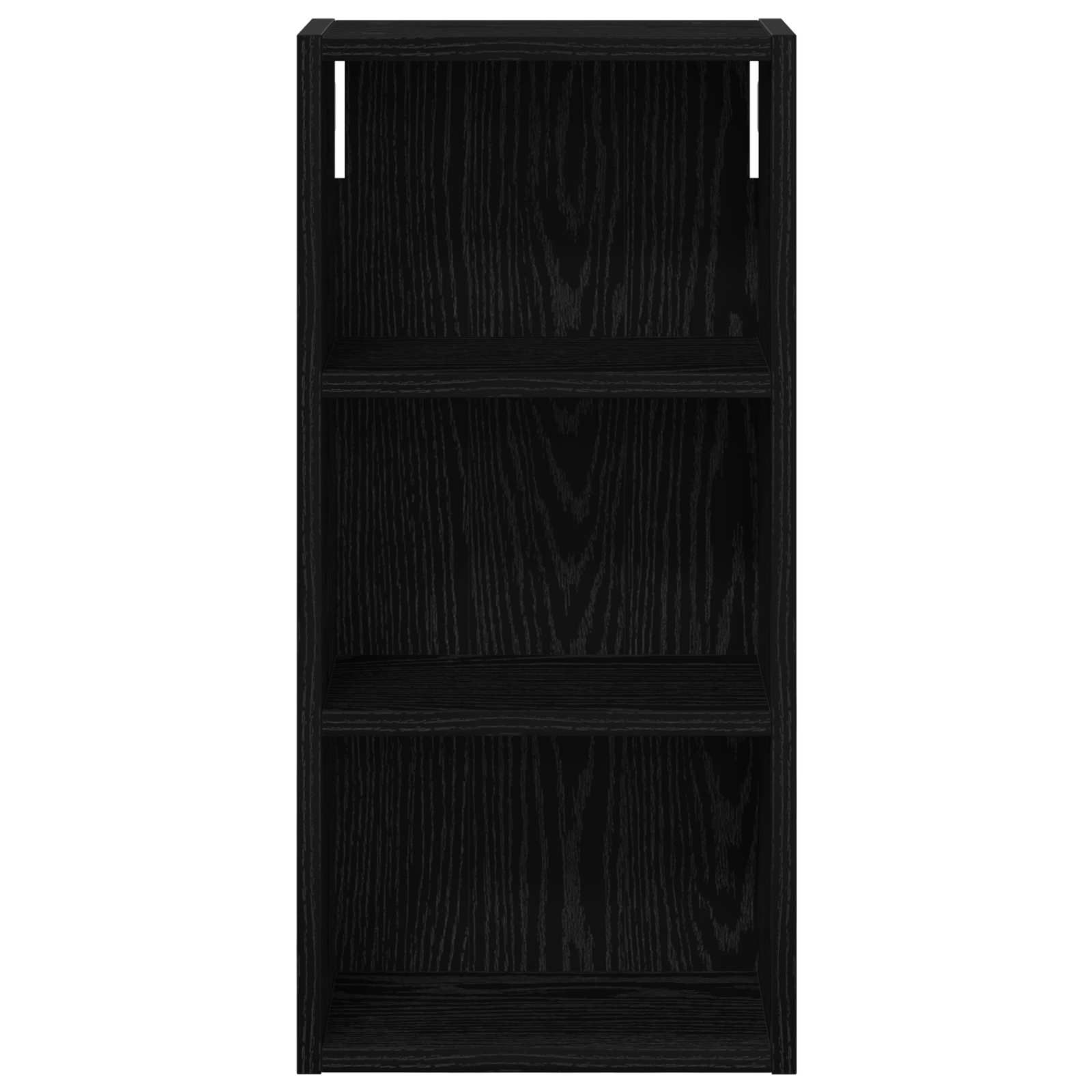 Armadio da bagno a muro Rovere Nero 30 x 16 x 62,5 cm | homemem39