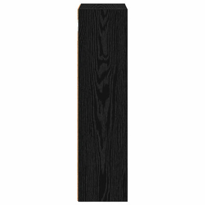Armadio da bagno a muro Rovere Nero 30 x 16 x 62,5 cm | homemem39