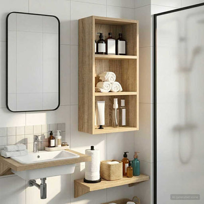 Armadio da bagno a muro Rovere Sonoma 30 x 16 x 62,5 cm | homemem39