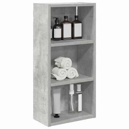 Armadio da bagno a muro Grigio Cemento 30 x 16 x 62,5 cm