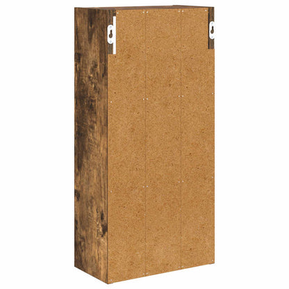 Armadio da bagno a muro Quercia Affumicata 30 x 16 x 62,5 cm | homemem39